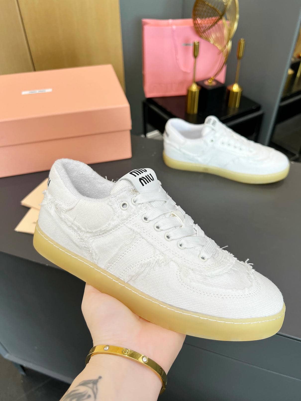 Miu Miu German training shoes4-1
